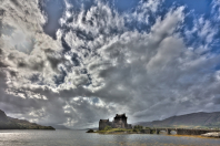 Schottland, Sicht auf Eilean Donan Castle